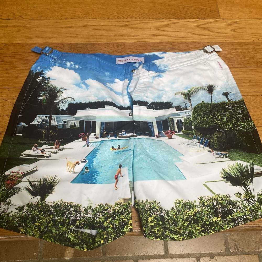 Orlebar Brown Blue Swim Shorts